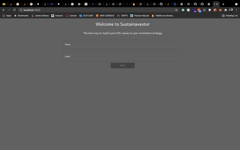 Sustainavestor – screenshot 1