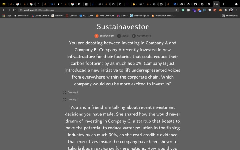 Sustainavestor – screenshot 3