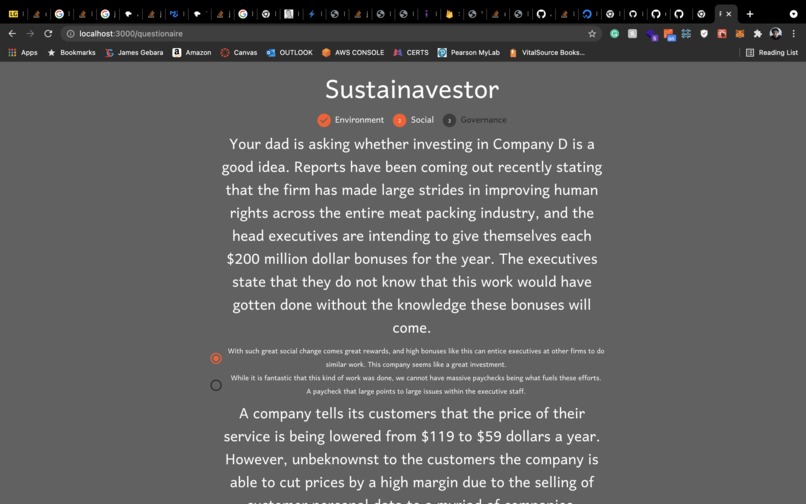 Sustainavestor – screenshot 5