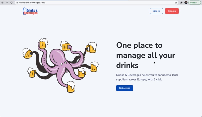 Drinks and Beverages 2.0 – screenshot 1