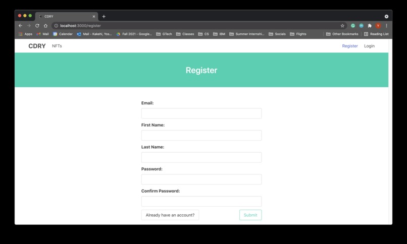 CDRY – screenshot 2