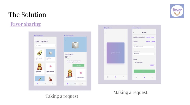 Favor App – screenshot 4