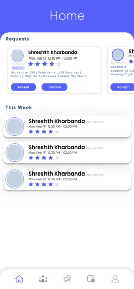 Mentorship App – screenshot 3