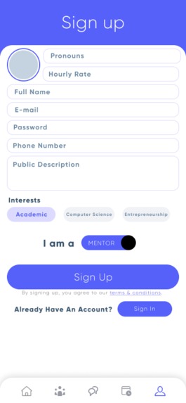 Mentorship App – screenshot 8