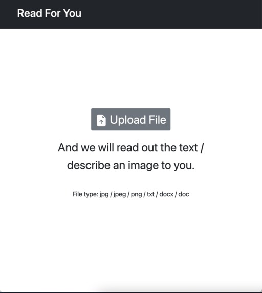 Read For You – screenshot 1