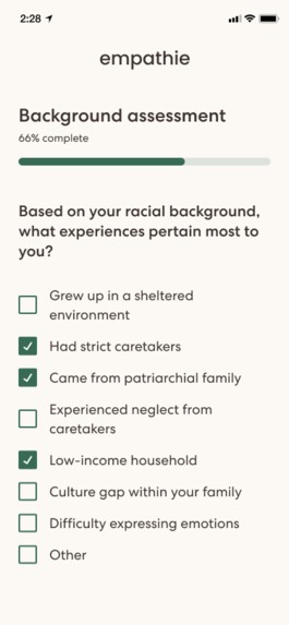 Empathie (iOS) – screenshot 4