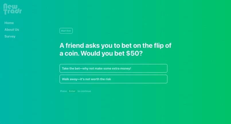 New Tradr – screenshot 3