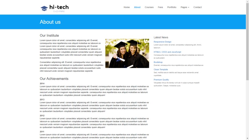 Hi-Tech e-learning – screenshot 2