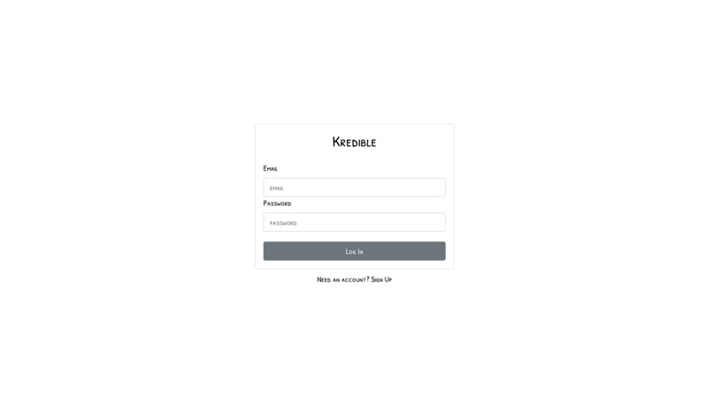 Kredible – screenshot 2