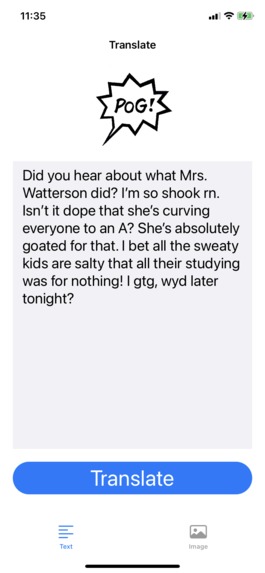 POG!: Parents On Groupchats – screenshot 2