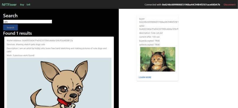 NFTFivver – screenshot 1