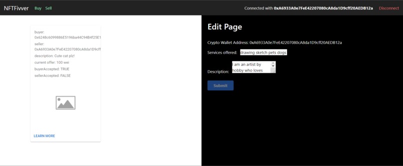 NFTFivver – screenshot 3