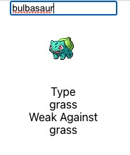 Pokemon Weaknesses – screenshot 1