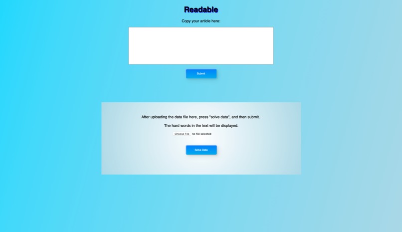 Readable – screenshot 1