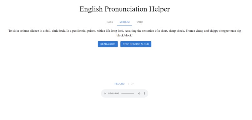 English Pronunciation Helper – screenshot 1