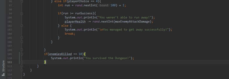 Text-Based Dungeon Adventure – screenshot 3
