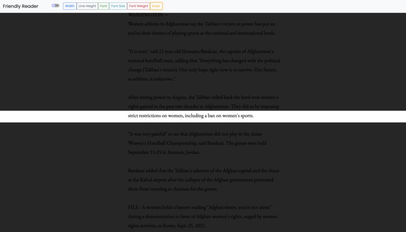 Friendly Reader – screenshot 2