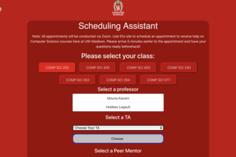 CS Appointment Scheduler