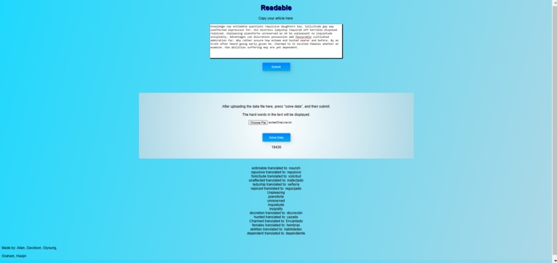 Readable – screenshot 2