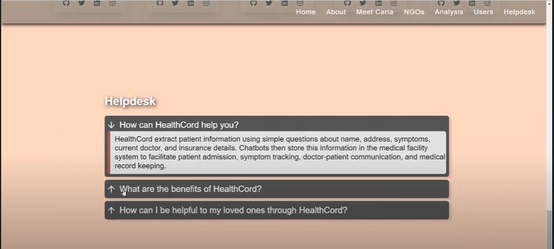 HealthCord – screenshot 4
