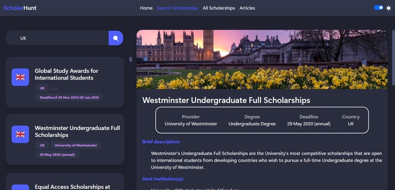 ScholarHunt – screenshot 7