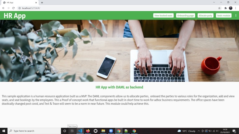 Return to office – screenshot 2