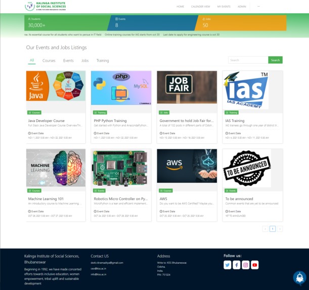KISS - The Opportunity Portal – screenshot 1