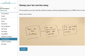 untied - tax in real time