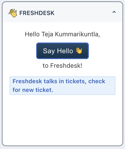 Say Hello – screenshot 1
