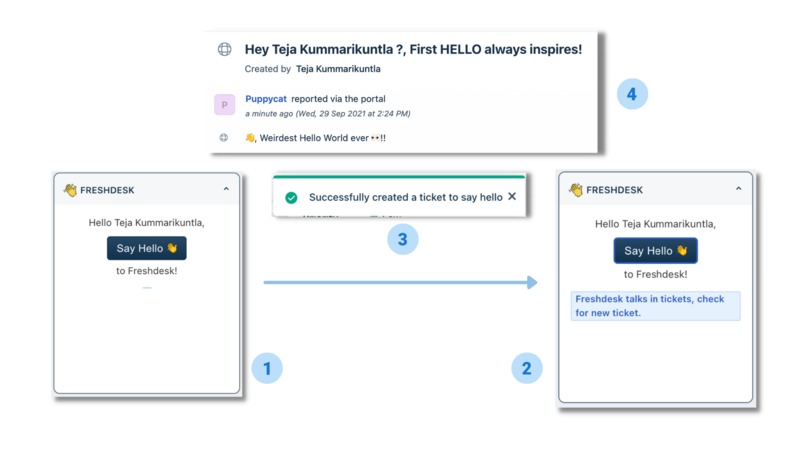 Say Hello – screenshot 3