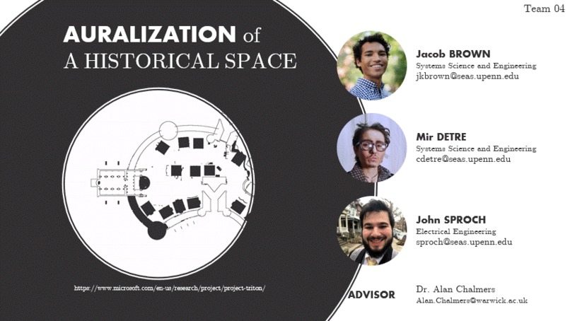 Aurlization of Historical Space – screenshot 1