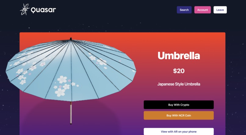 Quasar - eCommerce for the future – screenshot 4