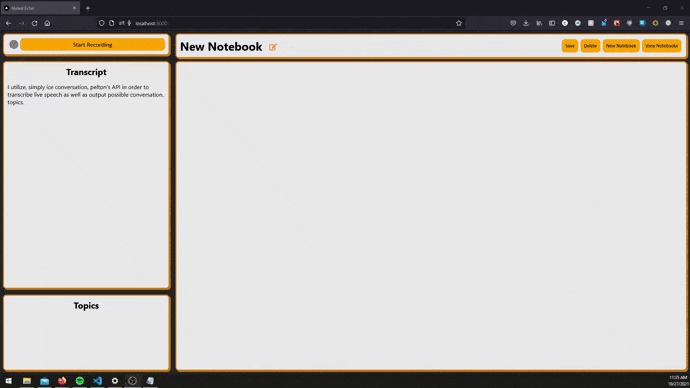 Noted Echo – screenshot 2