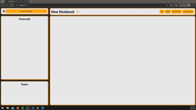 Noted Echo – screenshot 3