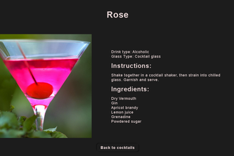 Cocktail-app