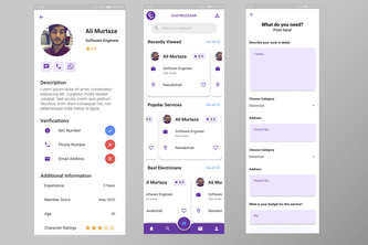 Flutter EasyRozgaar App