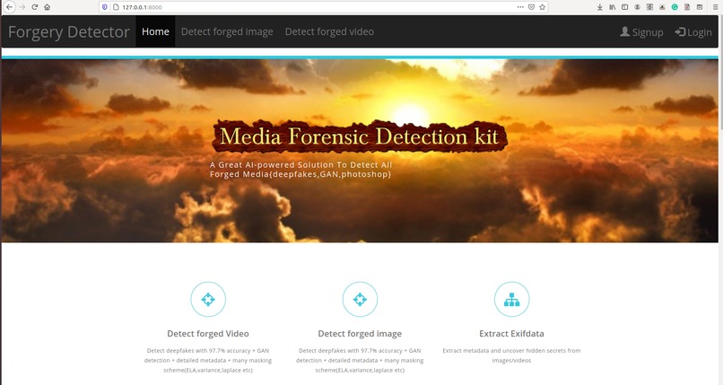 Fake Media Detection Suite – screenshot 1
