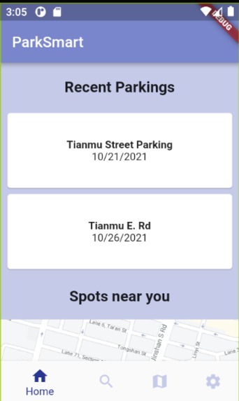 ParkSmart – screenshot 1