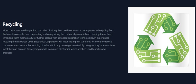 E-Waste management – screenshot 2