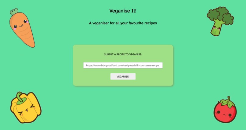 The Veganiser – screenshot 1