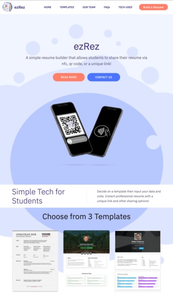 ezRez – screenshot 1