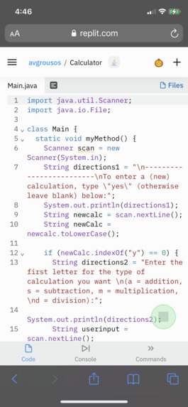 Calculator – screenshot 2