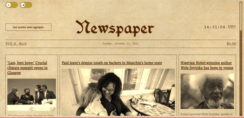 Nohtakcah Newspaper – screenshot 1