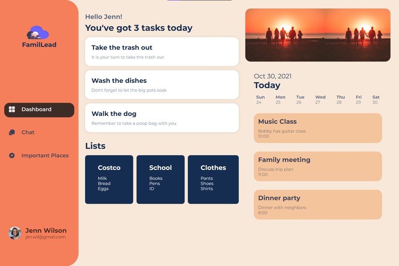 FamiLead – screenshot 2
