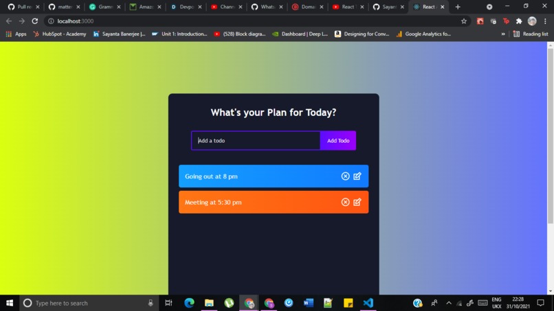 Simple Productivity Application – screenshot 1