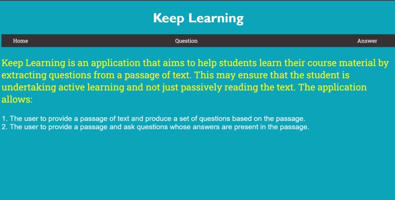 Keep Learning  – screenshot 3