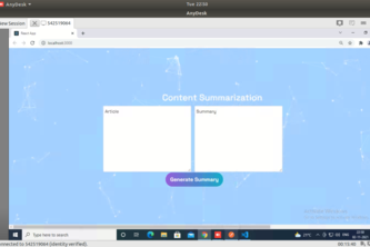 Content Summarization