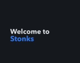 Stonks App – screenshot 1