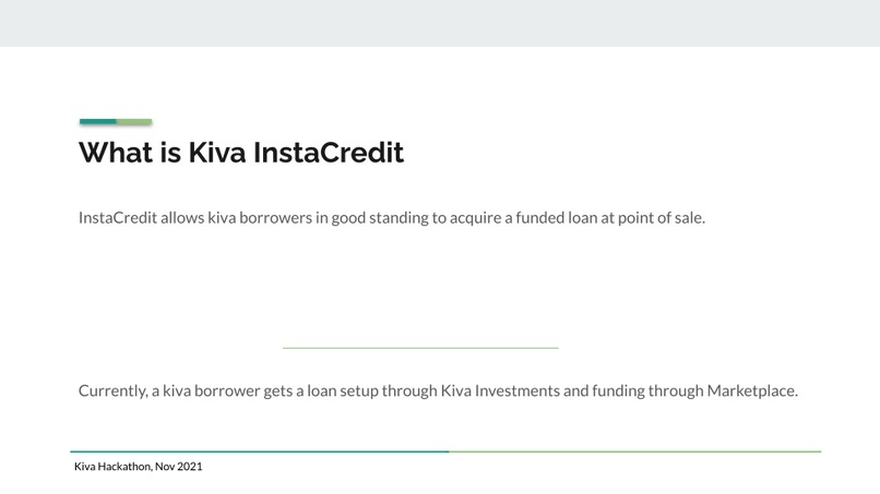 Kiva InstaCredit – screenshot 2