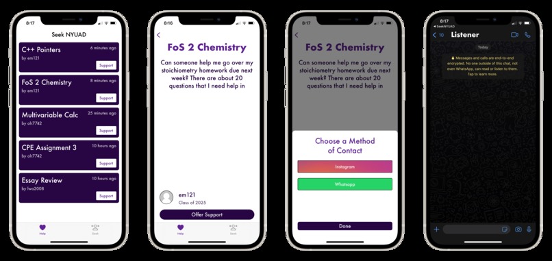 SEEK NYUAD – screenshot 4